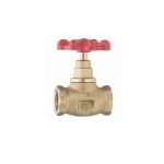 LLAVE PASO FV M/ROJA 1/2